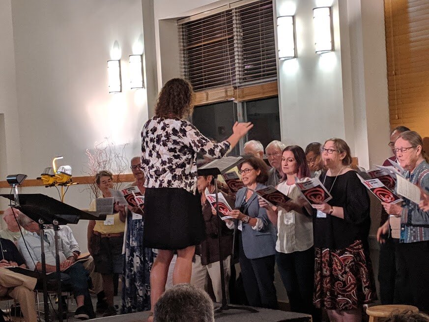 City Singers perform for TCCW, Sept. 2019