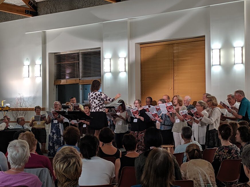 City Singers perform for TCCW, Sept. 2019