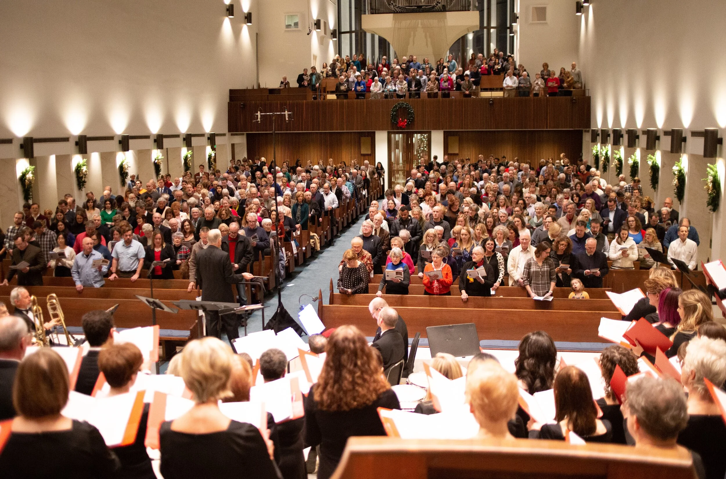Jan. 2020, Carol singalong