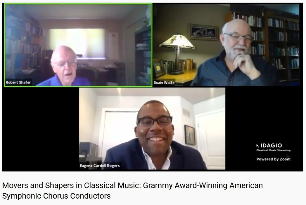A Conversation with Eugene Rogers, Robert Shafer &amp; Duain Wolfe
