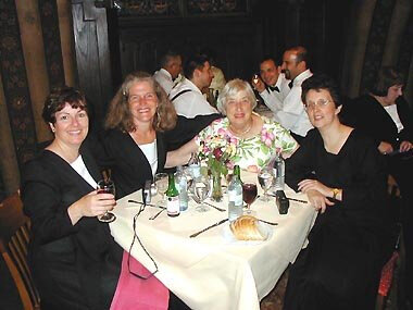 Risa Ryan, Amy Solomon, Peggy Durant & Debra Wynn. Courtesy of Elaine Wunderlich