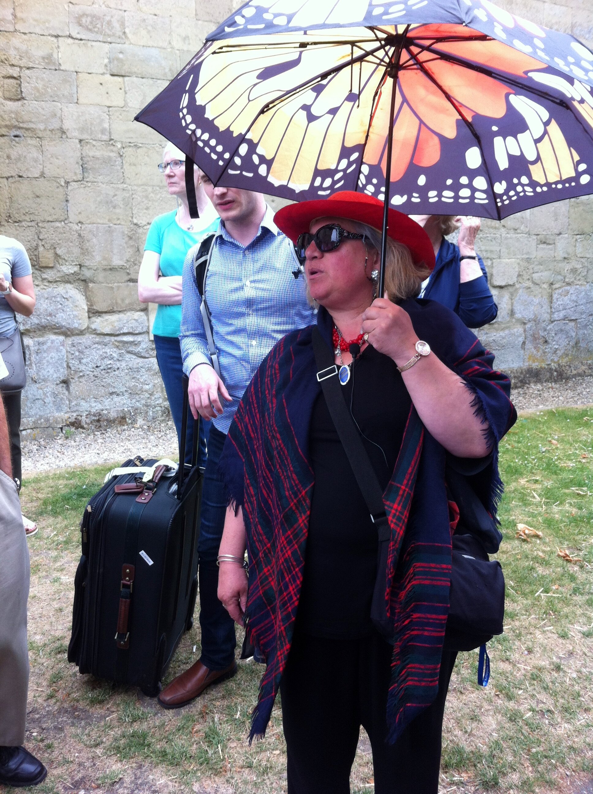 Esther, our tour guide (photo: Audrey Bigelow)