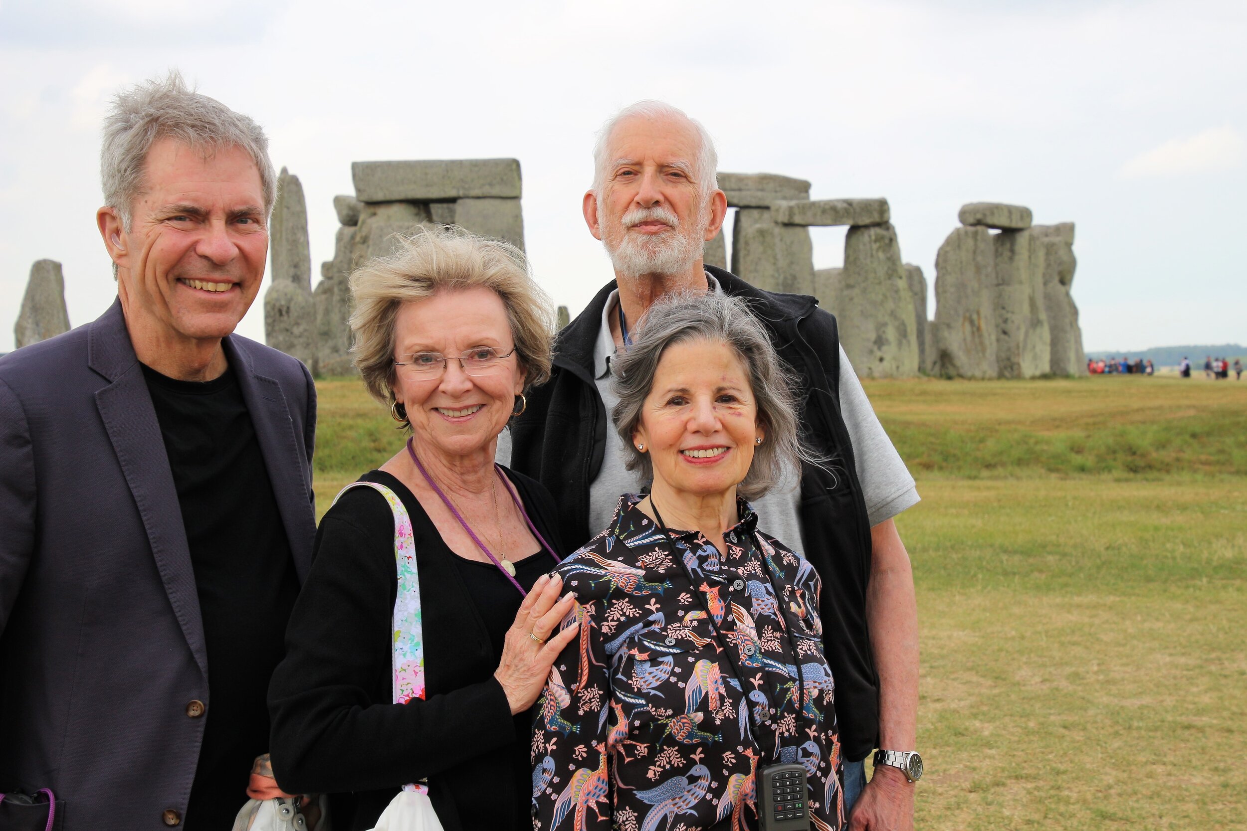 From left: Jim Blackburn, Jeanne Blackburn, Dick Morrison, Joyce Siegel (photo: Jay Labov)