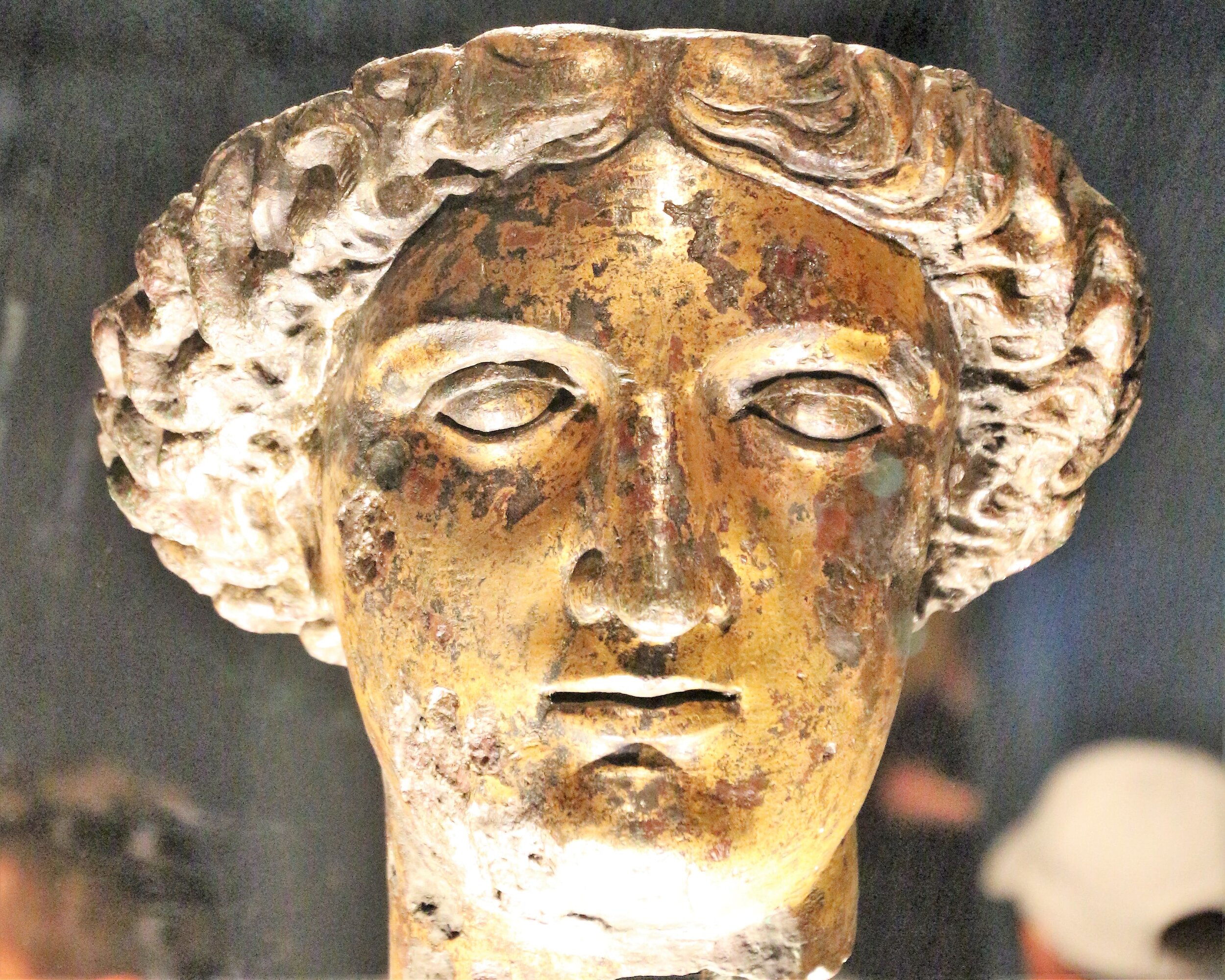 Head of Minerva, Bath (photo: Jay Labov)