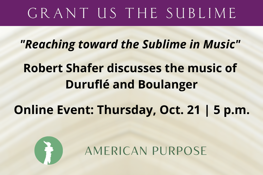 Robert Shafer discusses Duruflé and Boulanger