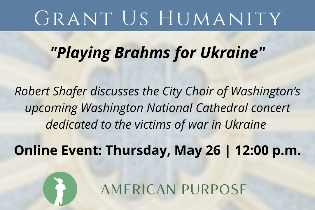 Robert Shafer discusses the Brahms Requiem