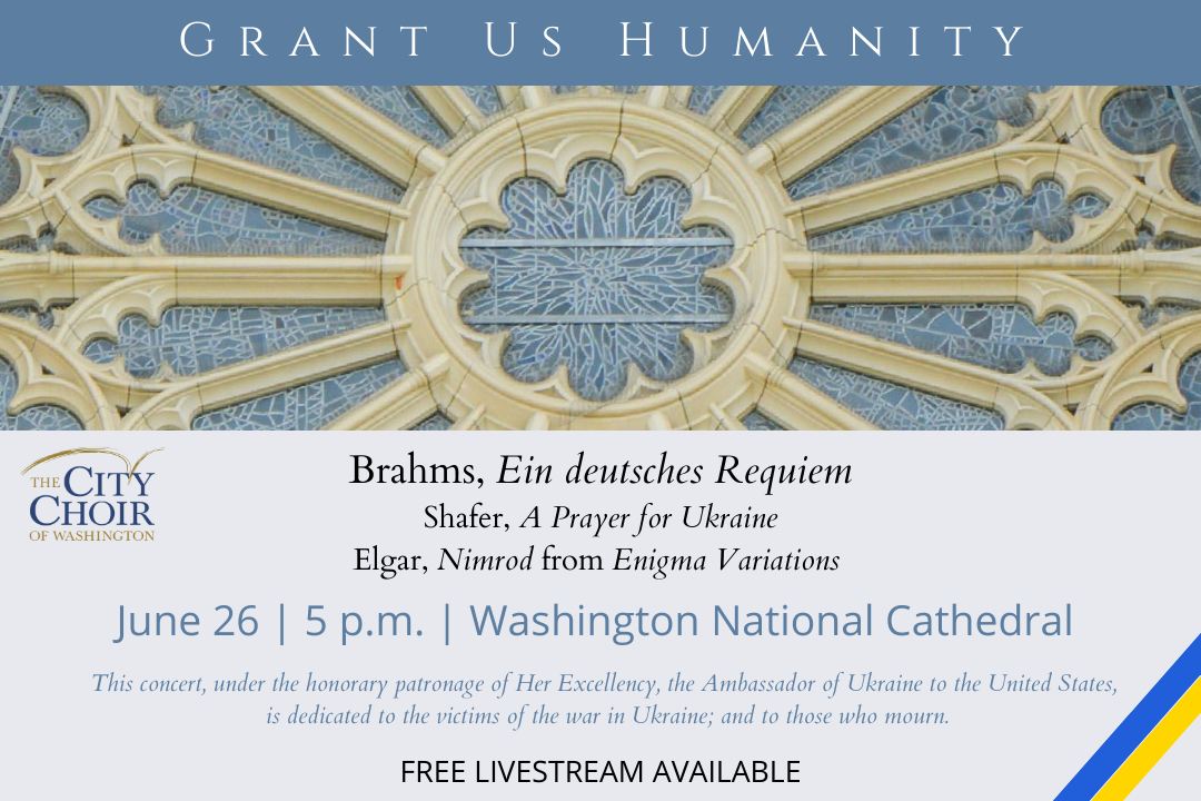 Brahms Requiem: Free Livestream June 26 | 5 pm