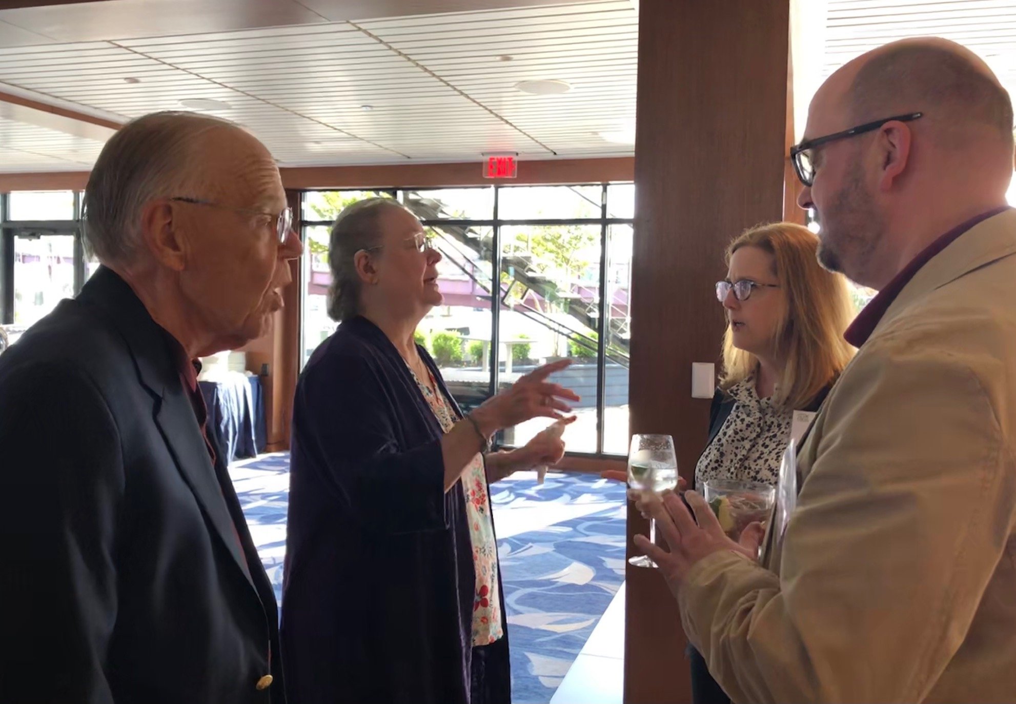 Bob & Sharon Shafer with Erin Freeman & Drew Cahoon