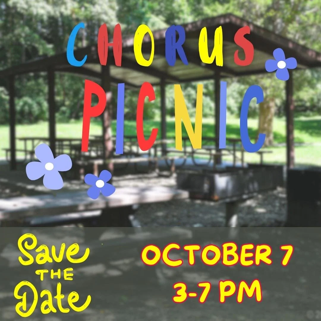 Archived: Chorus Picnic: Oct. 7,  3-7pm