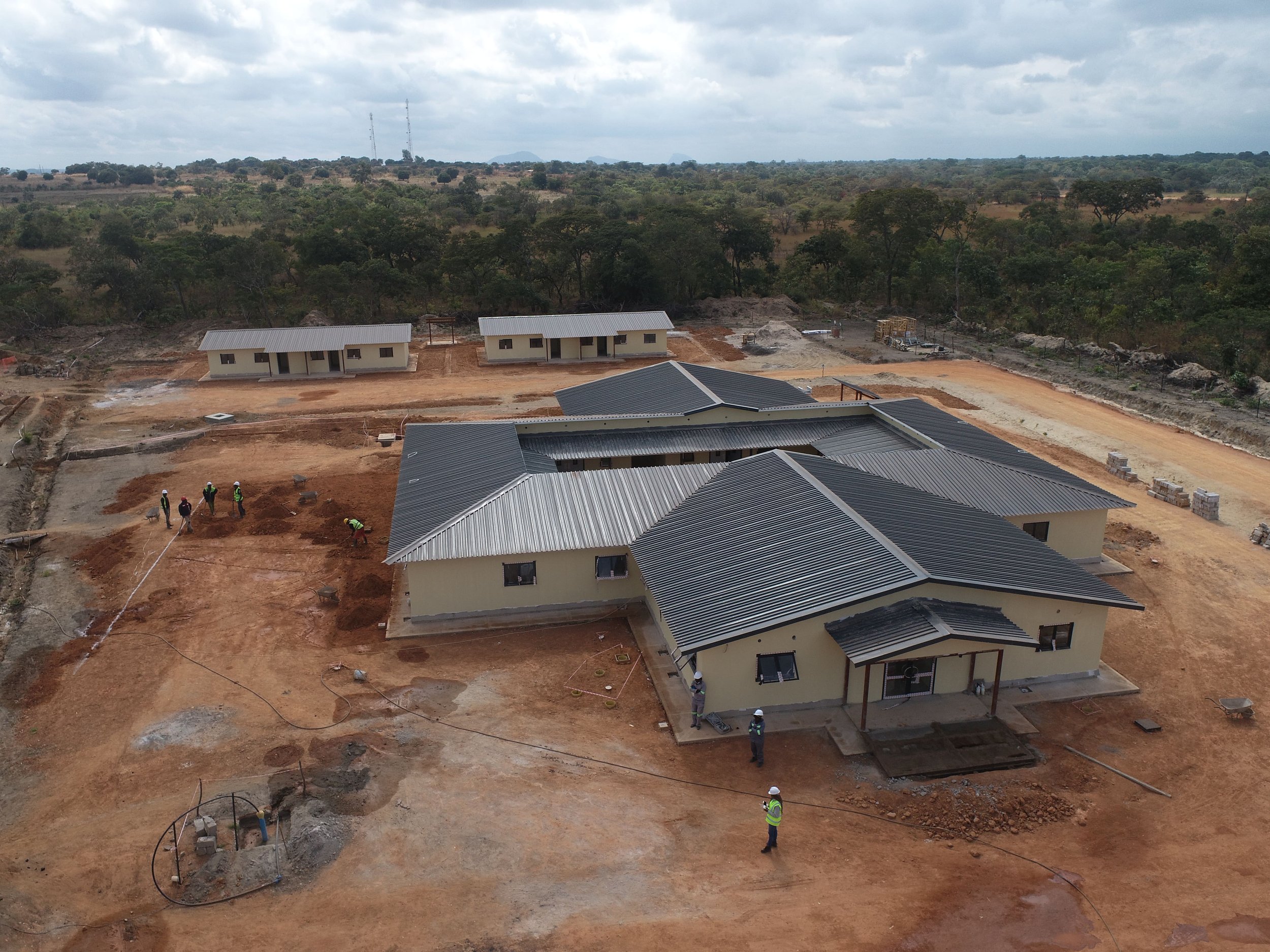 100 of 115 NMSI Mini Hospitals Completed in Zambia
