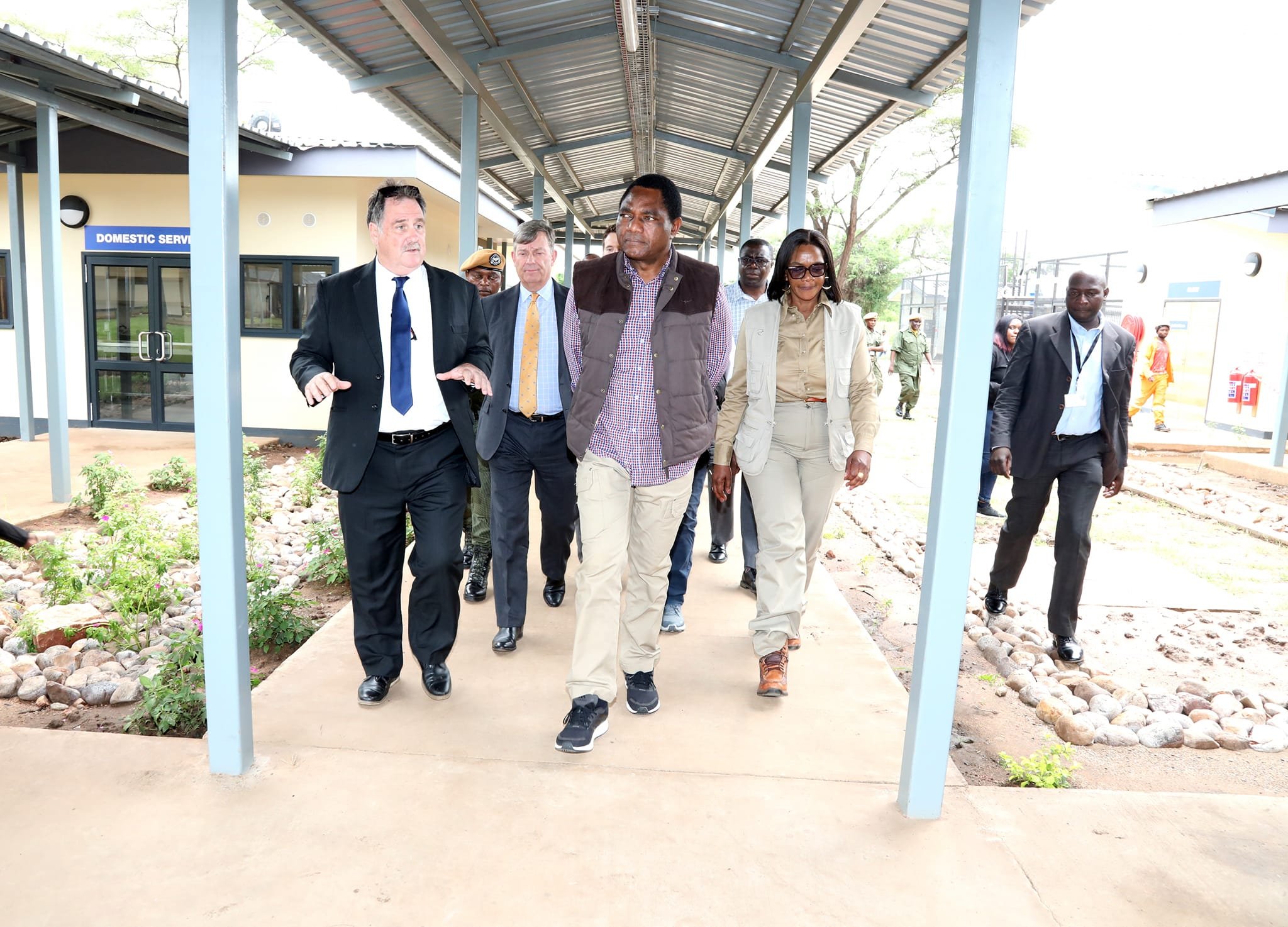 Zambia's President commends Mambwe Hospital
