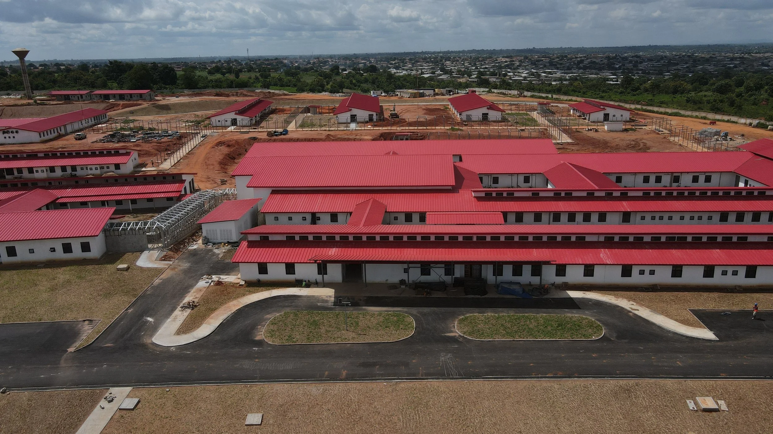 Bouaké Hospital Cote d'Ivoire ready for completion 