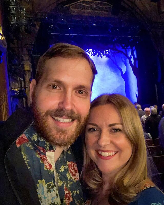 Date night with this handsome gent 😘 
#seattletheatre #5thavenue