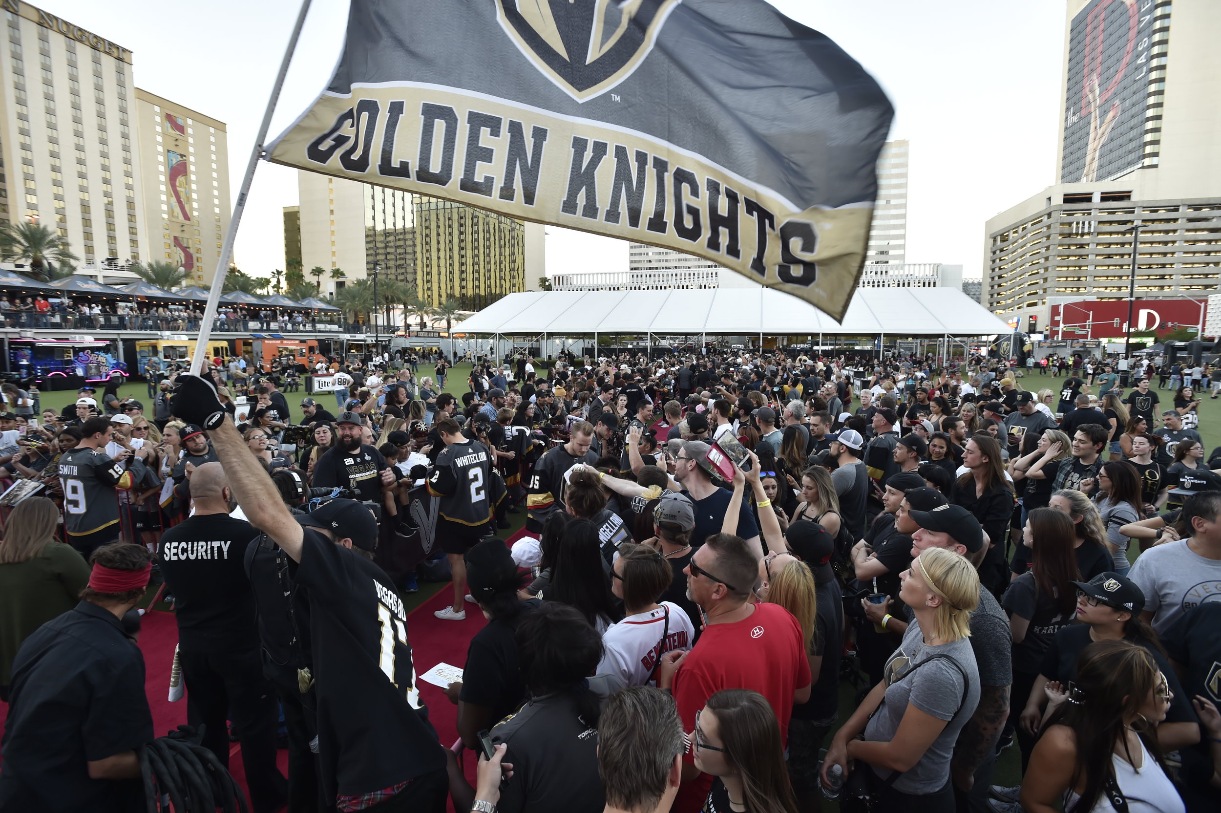 Vegas Golden Knights the realm is unlighted championship parade