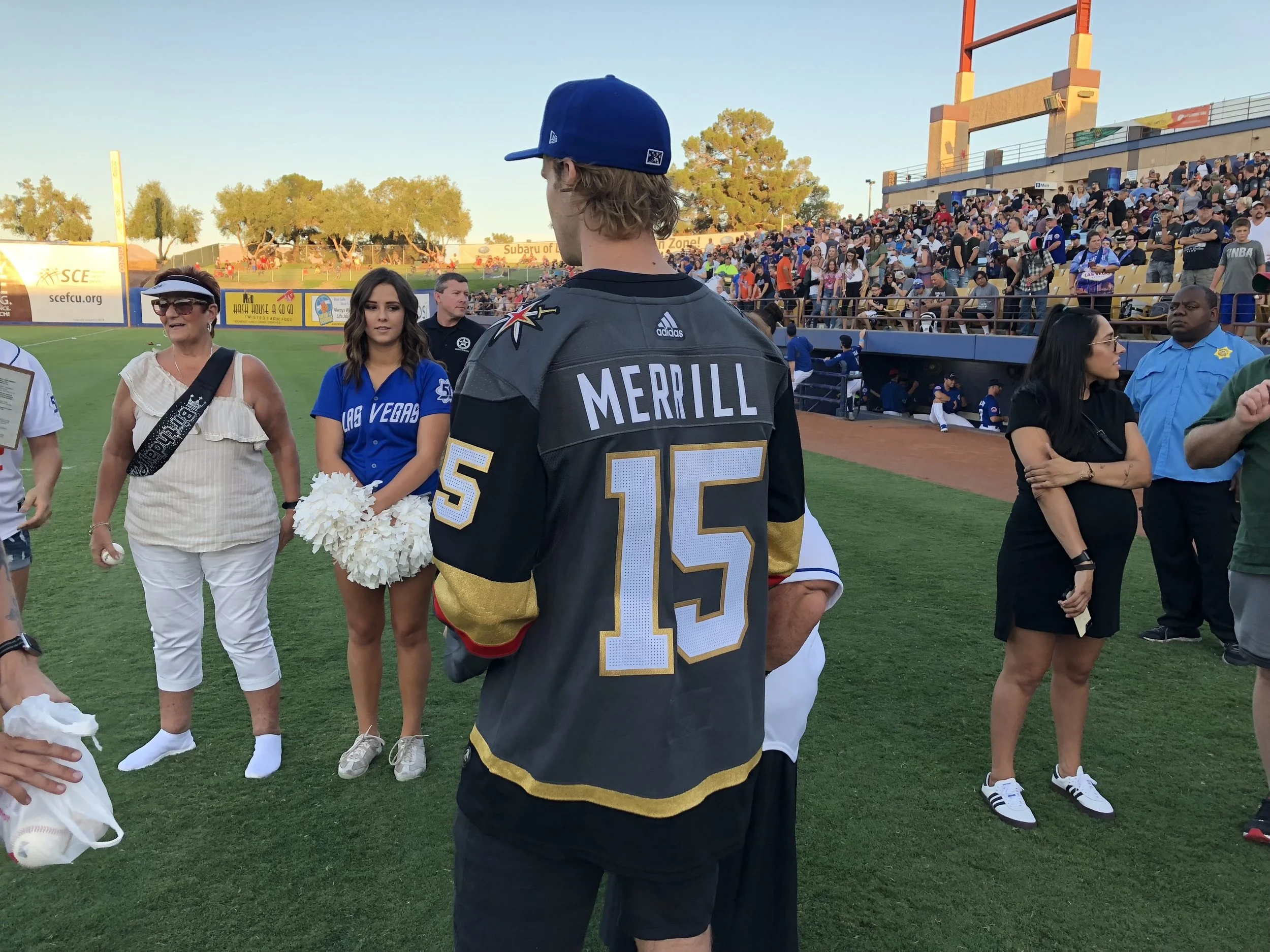Merrill's First Pitch