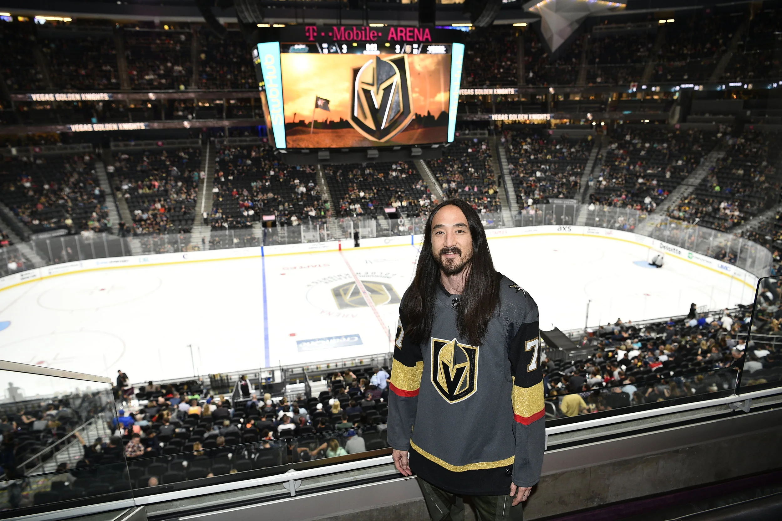 DJ Steve Aoki Jumps on Golden Knights Bandwagon