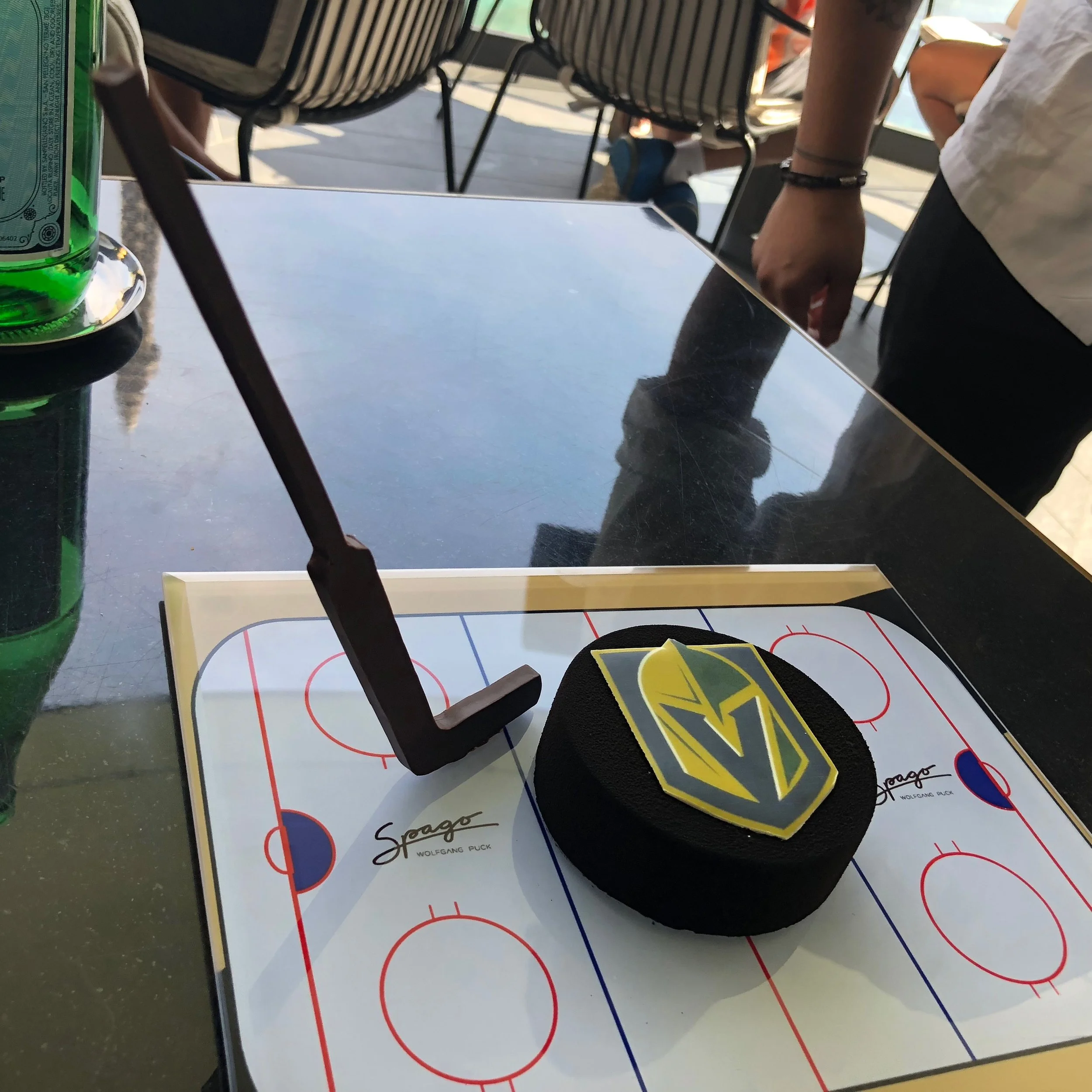 VGK Puck Dessert