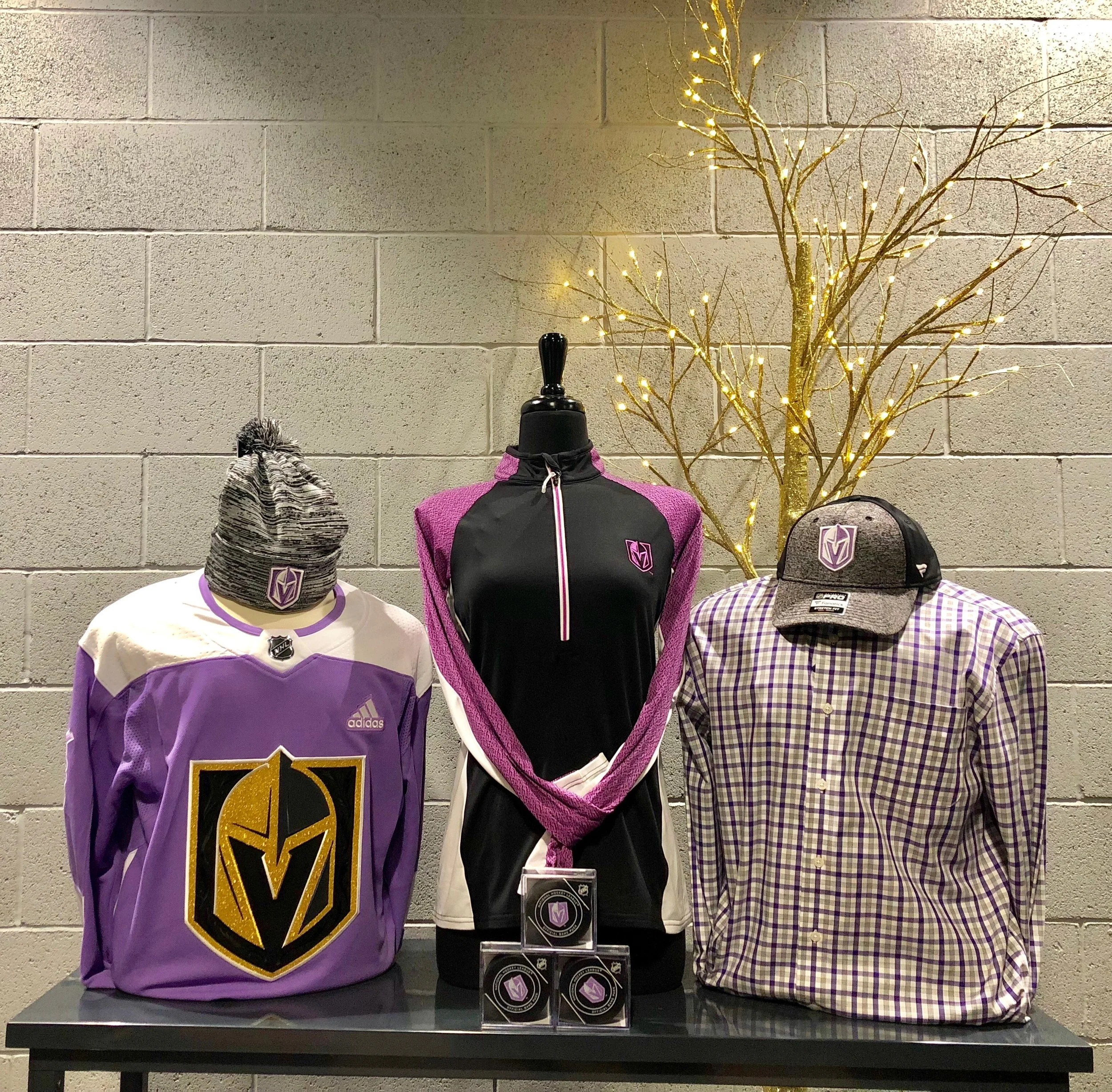 The Arsenal Goes Purple For Hockey Fights Cancer
