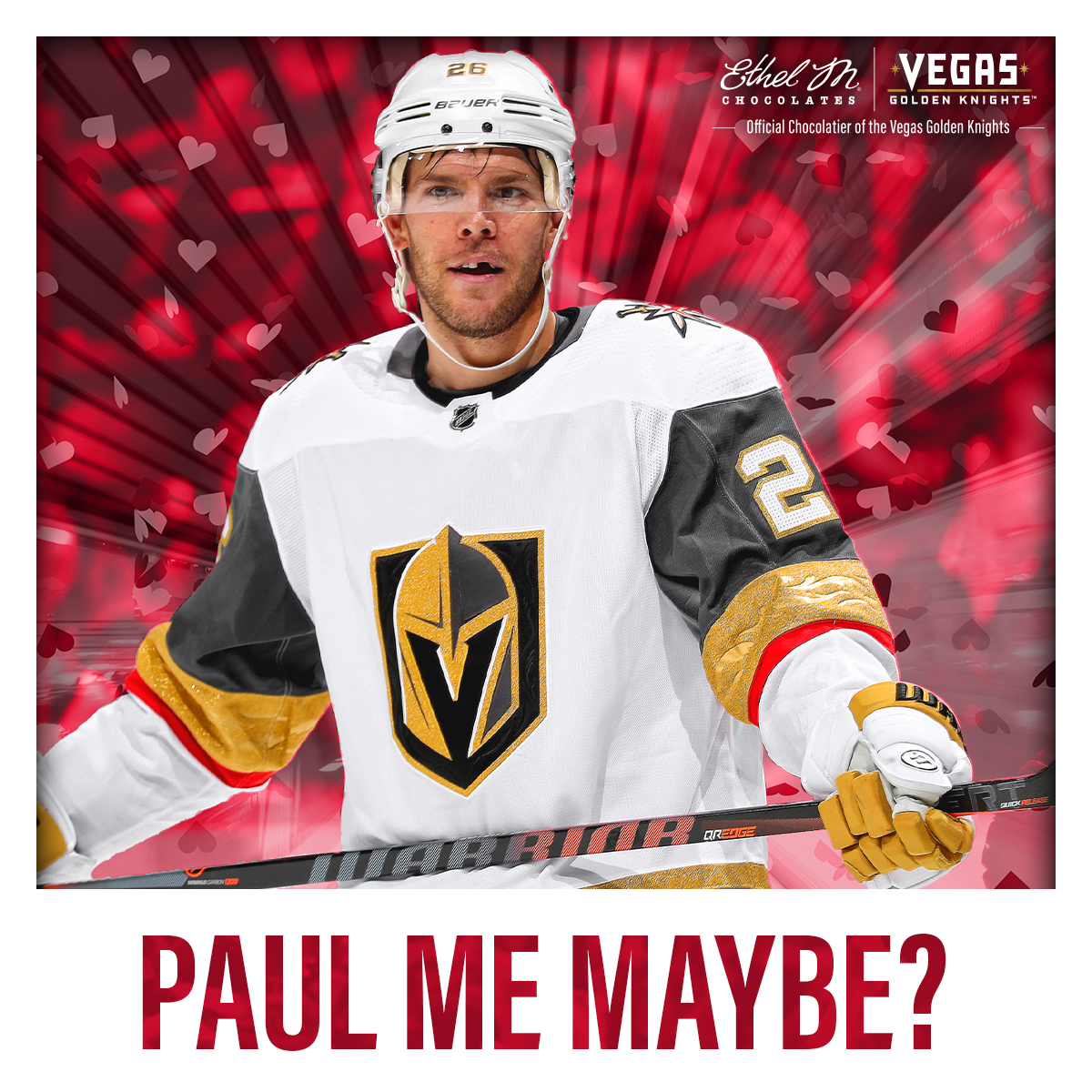 Happy Valentine's Day From The Golden Knights! — VGK Lifestyle