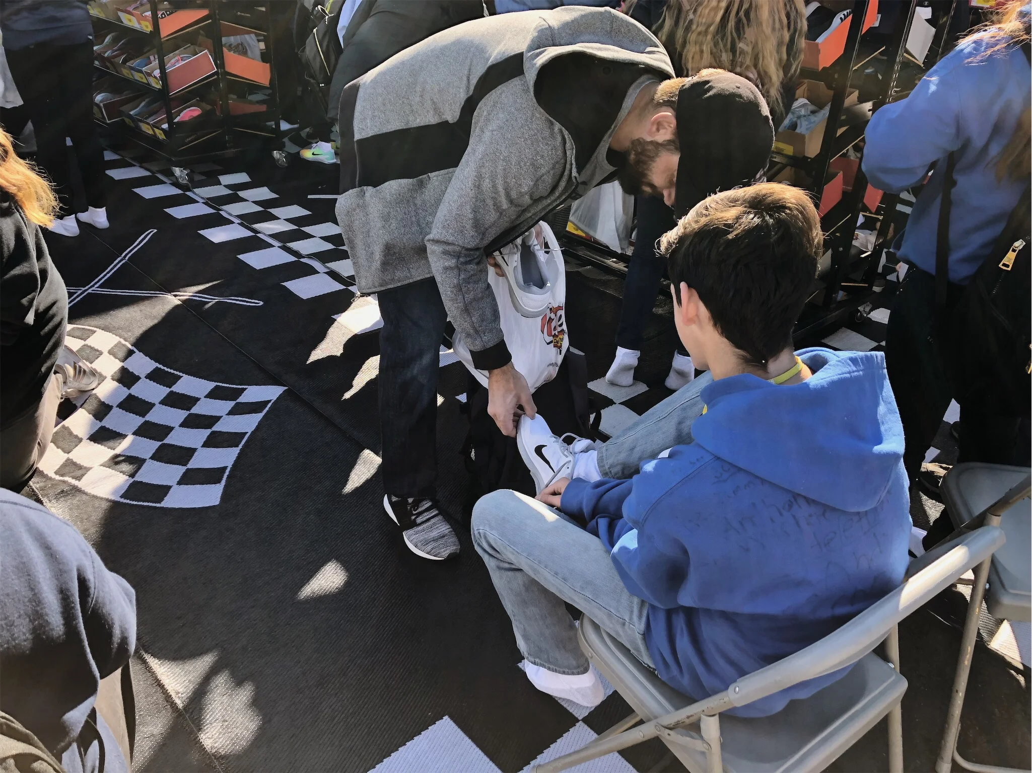 Engellands Help Get New Shoes For Middle Schoolers