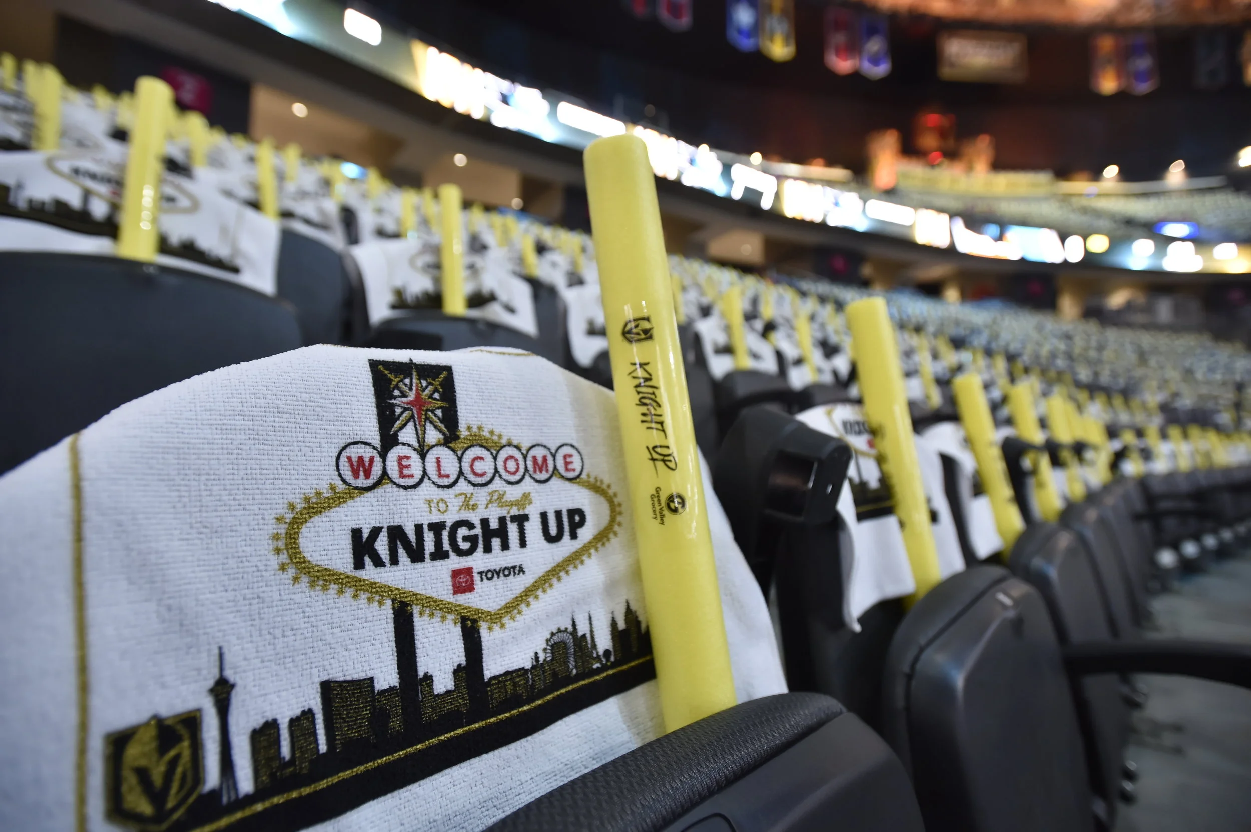 Glow-sticks for Game Two Created Home Ice Advantage