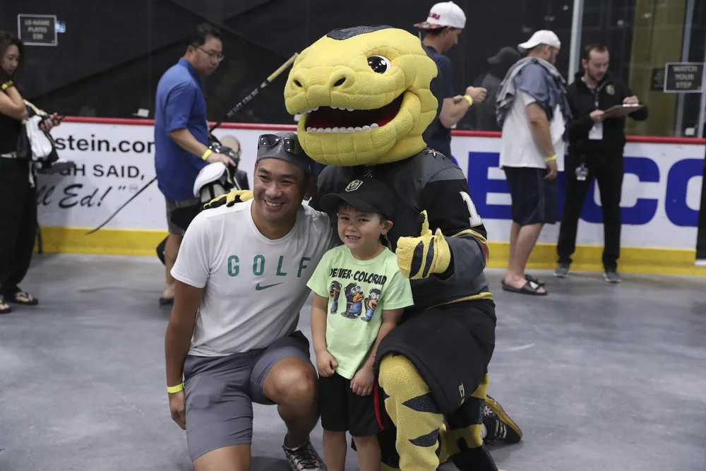 Season Ticket Members Take Home History from Battle Worn Armor Sale — VGK Lifestyle