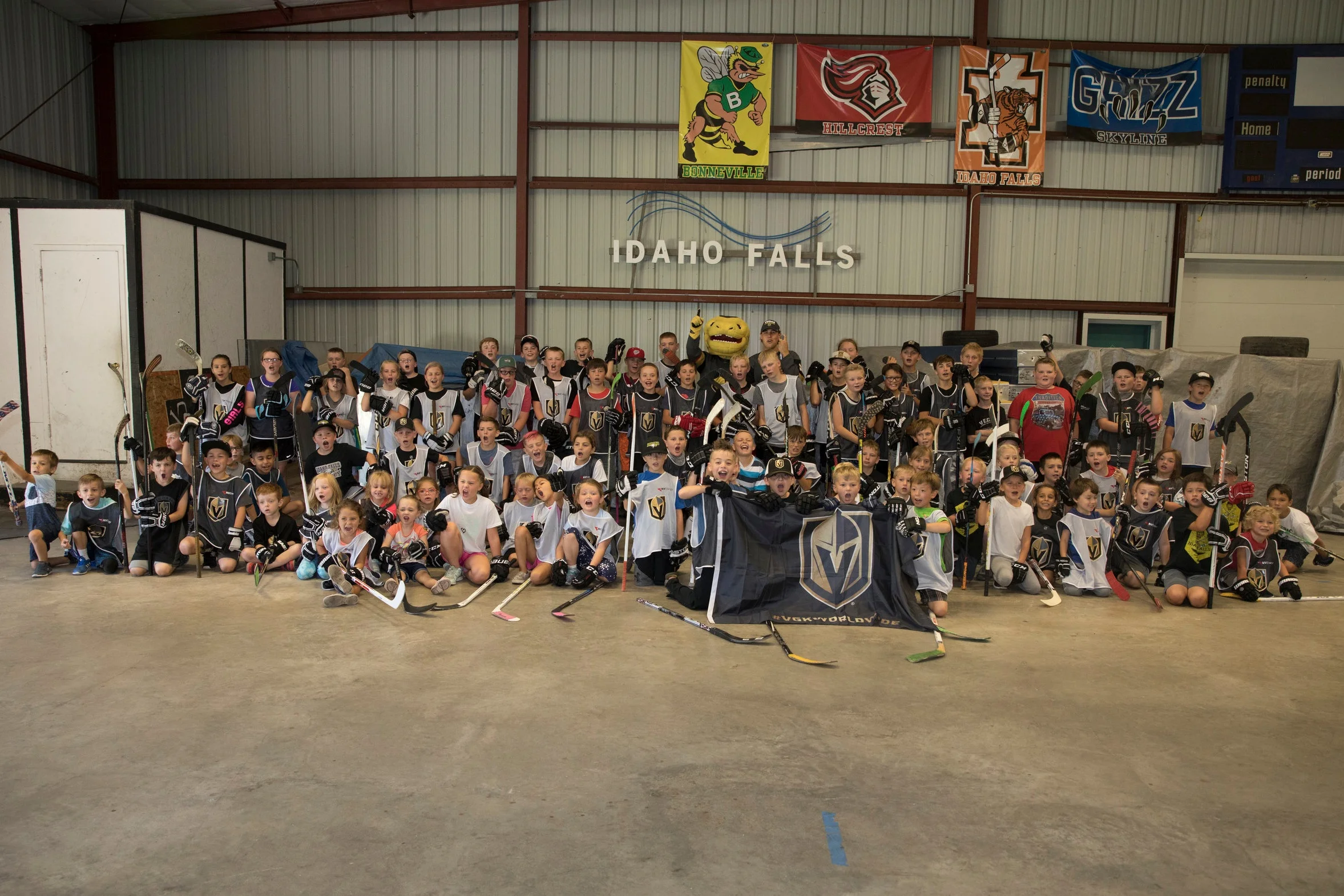 Day Two! The Vegas Golden Knights Road Trip presented by AAA stops in Idaho Falls