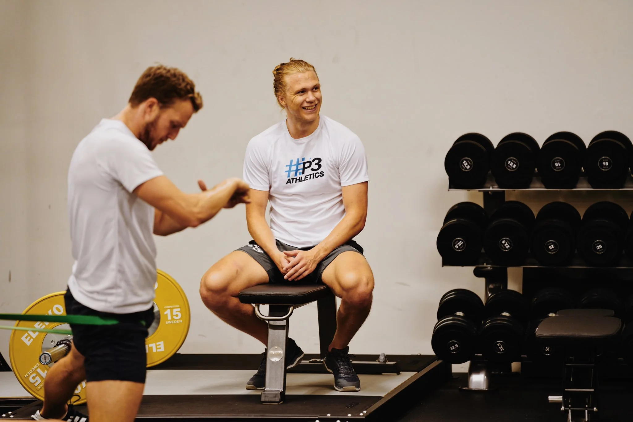 Shane Hnidy Takes On Leg Day In Stockholm With William Karlsson