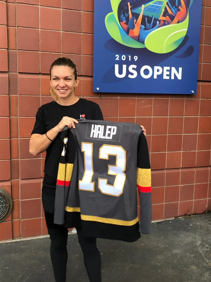 Golden Knights Have A New Fan In Tennis Star Simona Halep