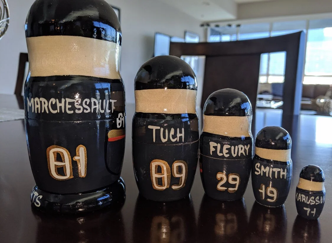 Golden Knights Nesting Dolls In Czech Republic 🇨🇿