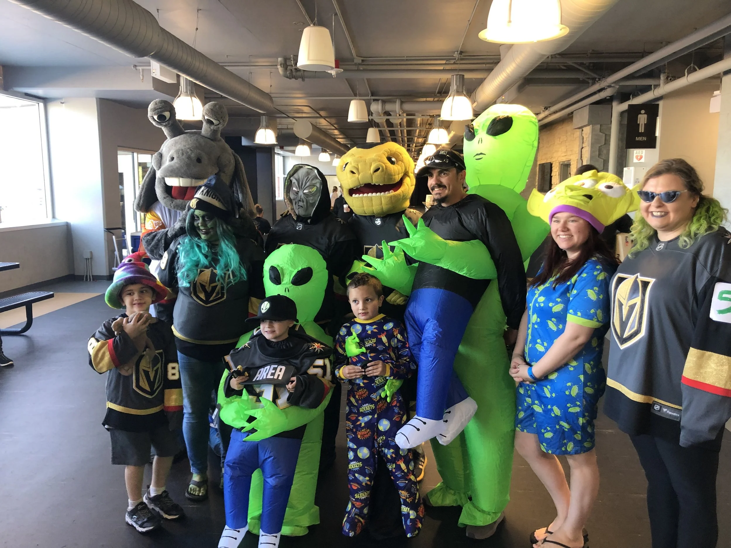 Aliens descend on City National Arena