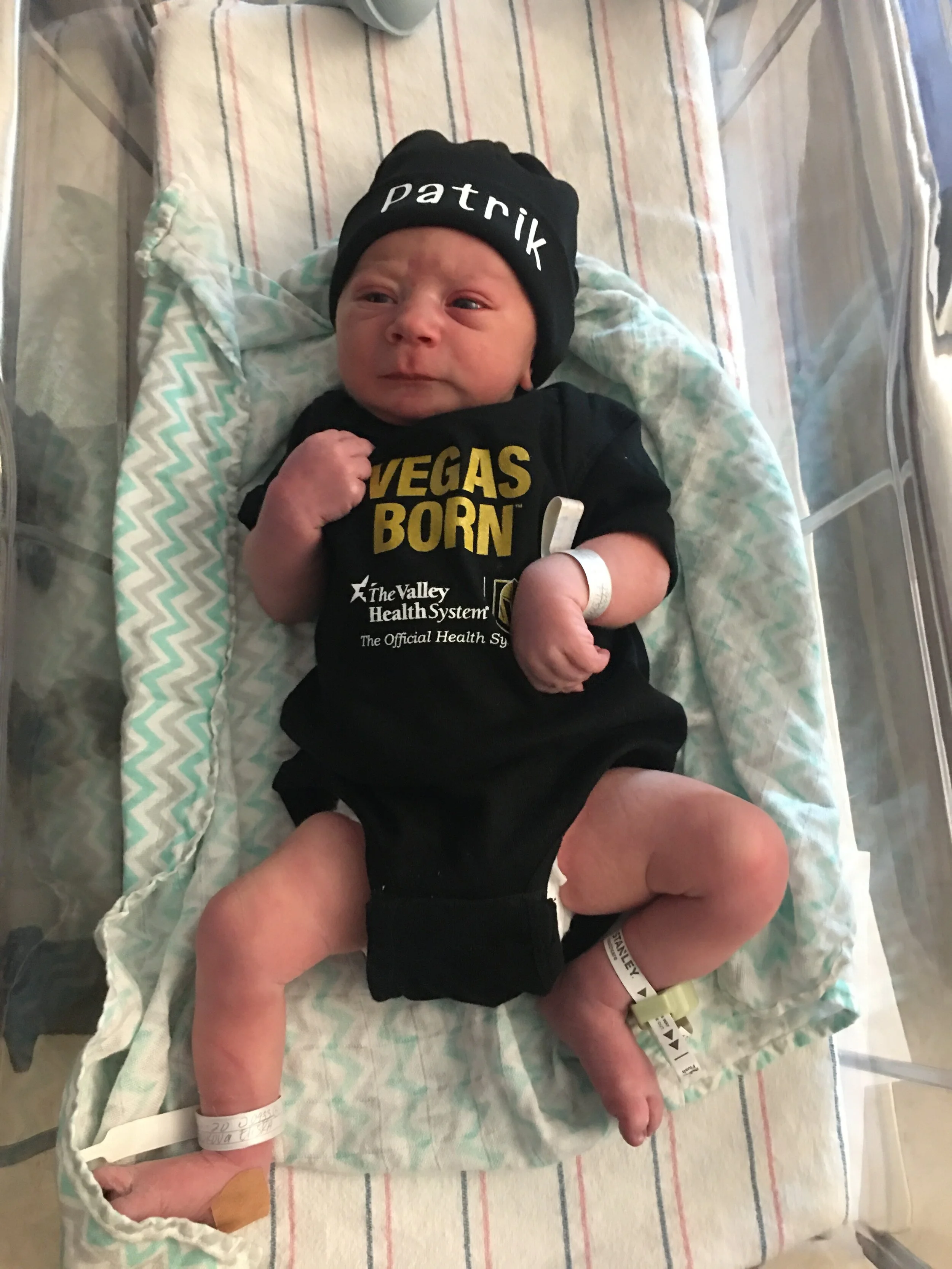 Tomas Nosek Welcomes Baby Boy