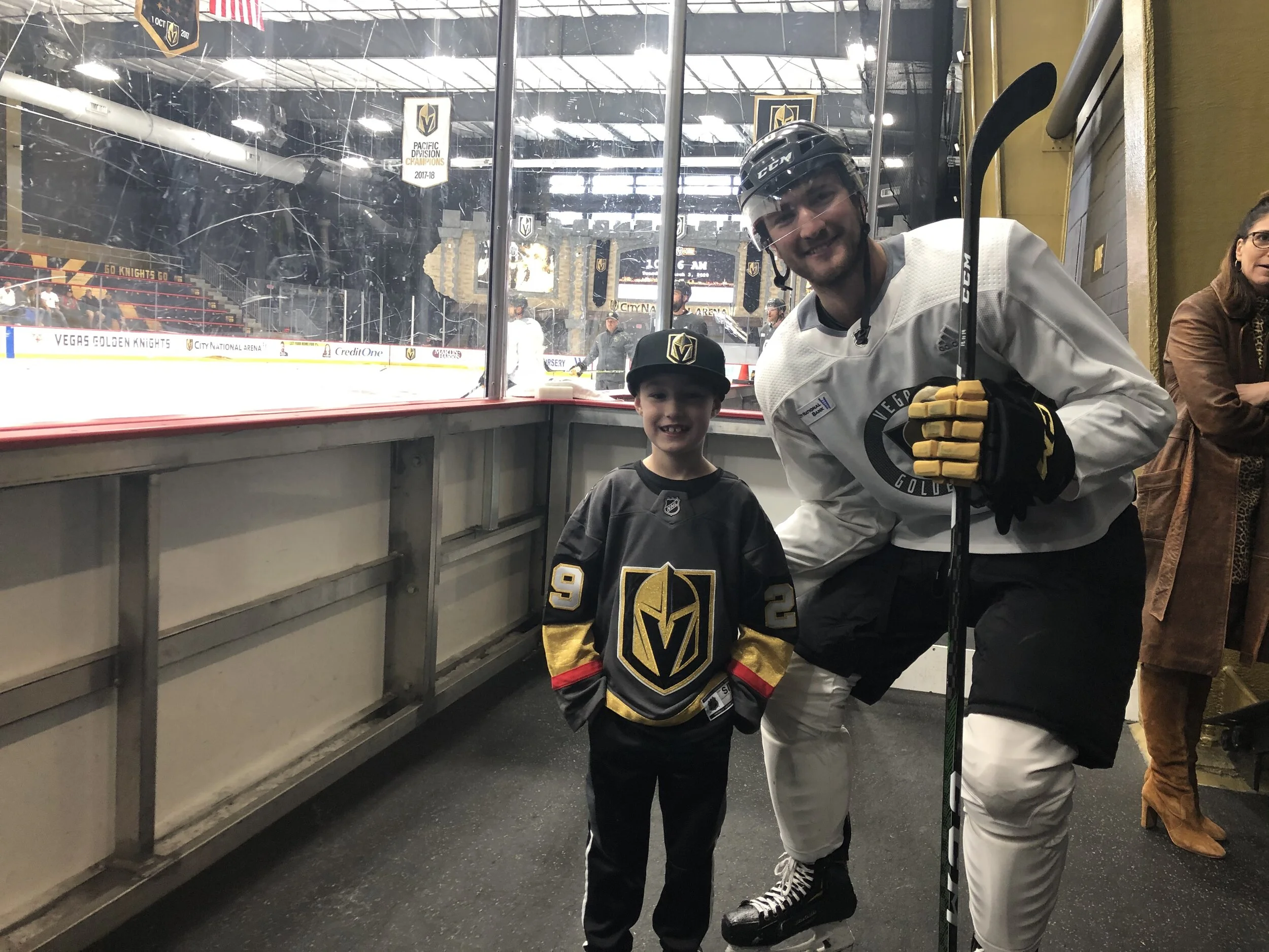 Smith, Roy and Lawless Make VGK Experience Special for Matthew