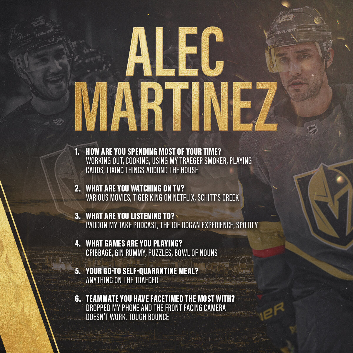 Vote for Fleury, Stone and Karlsson for the 2020 All Star Game! — VGK  Lifestyle