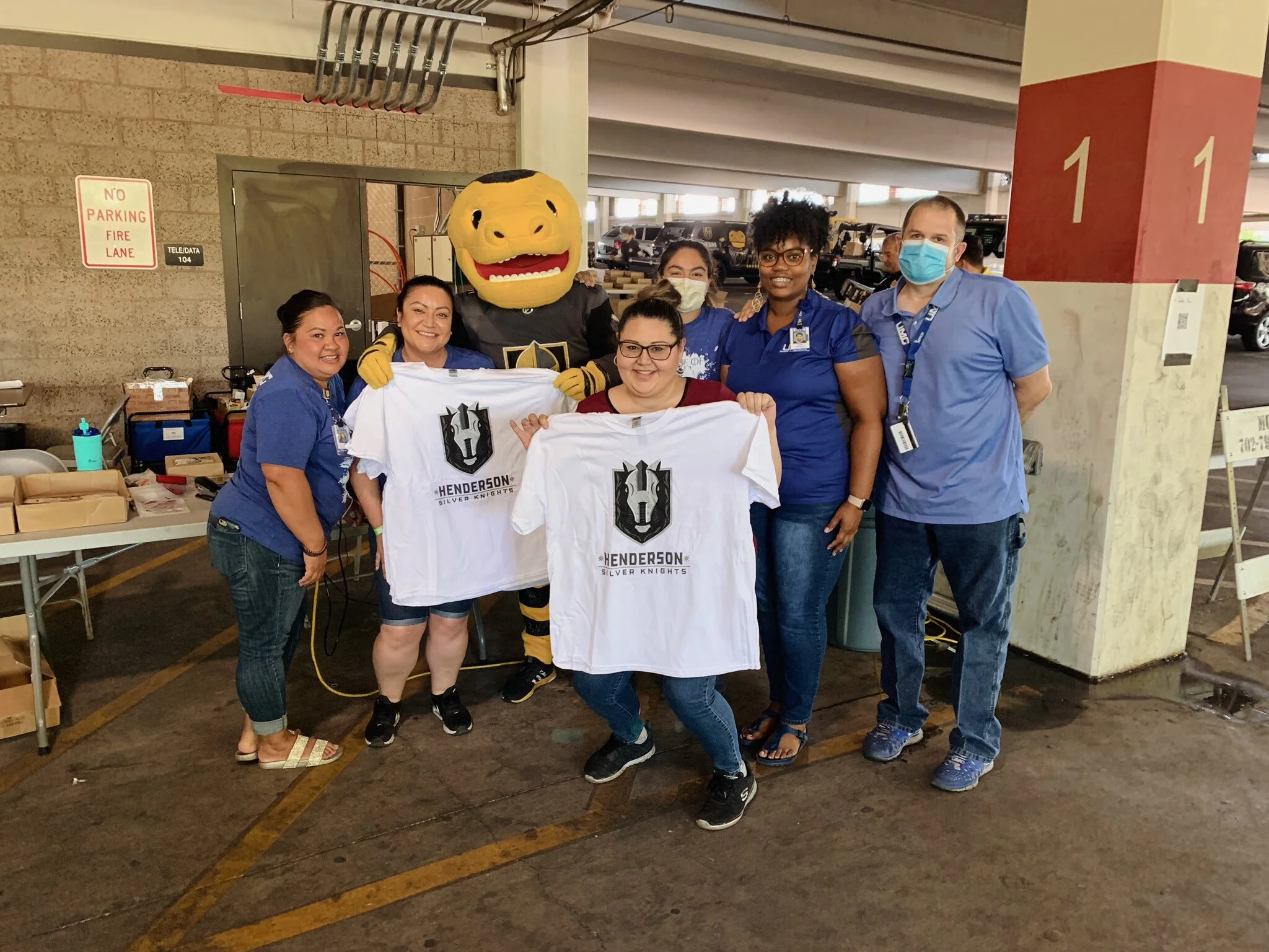 Henderson Silver Knights Gear Delivered To Frontline Workers