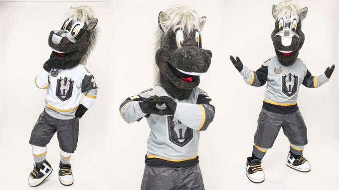 Other, Henderson Silver Knights Hockey Mascot Lucky Plush Stuffed Animal  19
