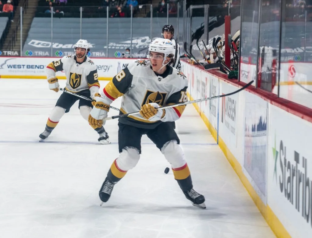 Peyton Krebs Makes NHL Debut