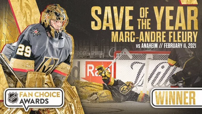 Fleury Won Save Of The Year🌸