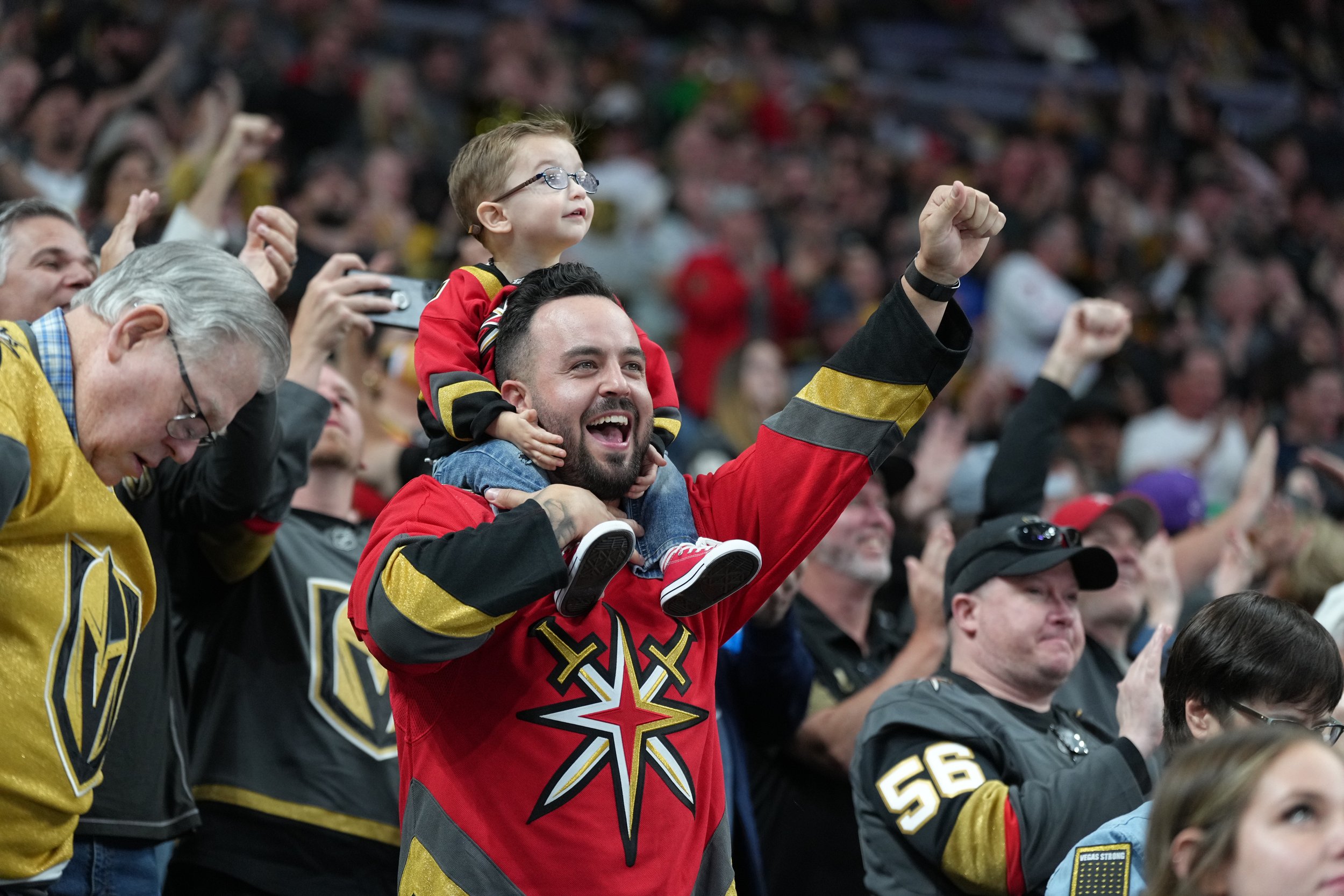 Vegas Golden Knights reveal metallic gold third jersey for the