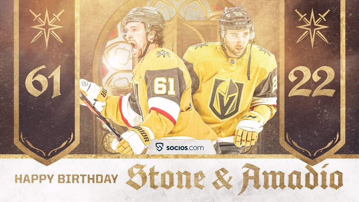 Happy Birthday Mark Stone and Michael Amadioπ₯³
