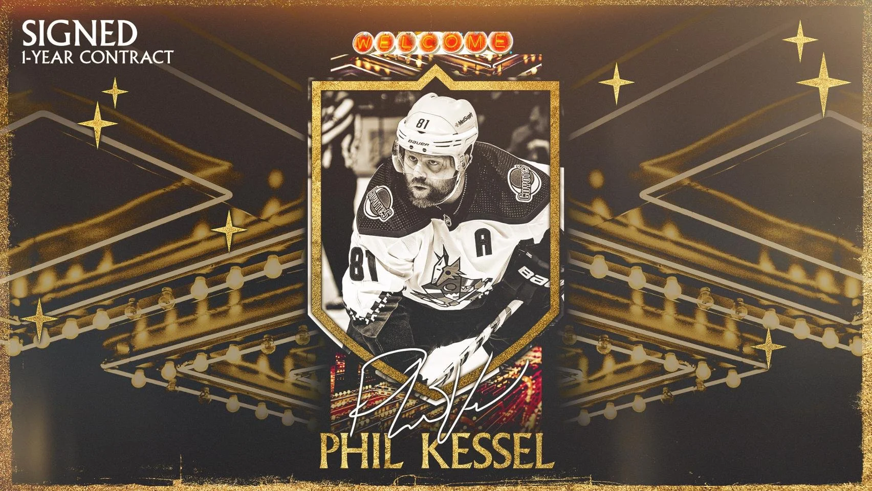 VGK Welcomes Phil Kessel  π