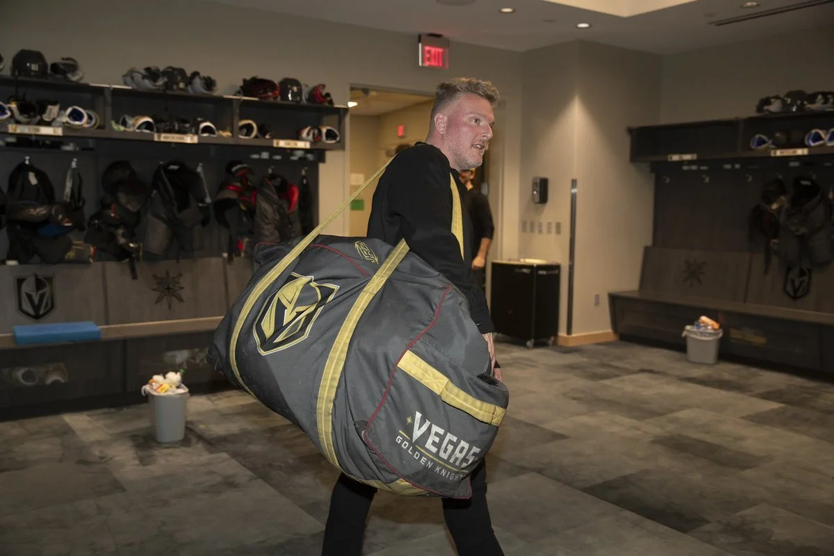 Pat McAfee Visits VGK