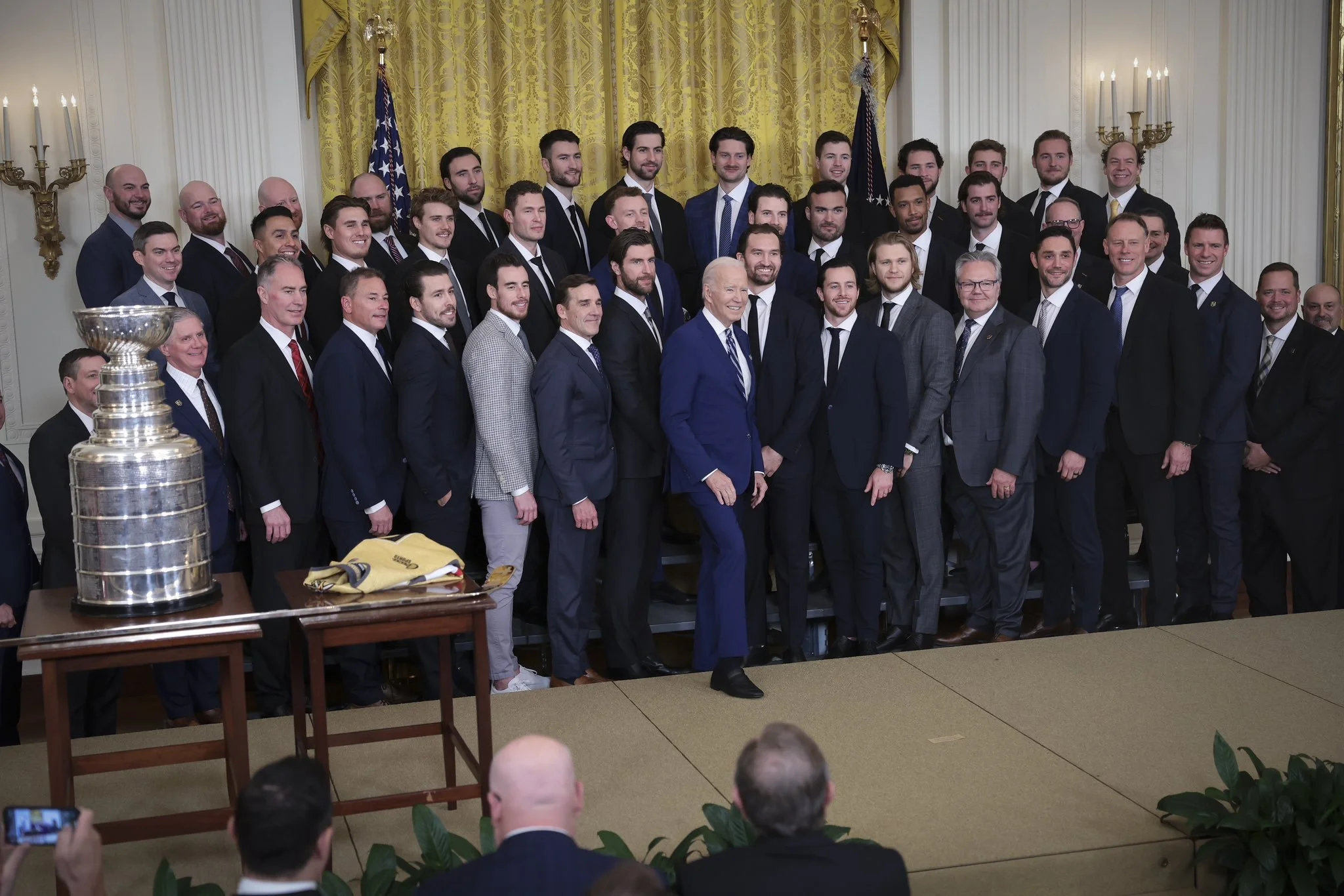 Golden Knights Bring Stanley Cup to The White House