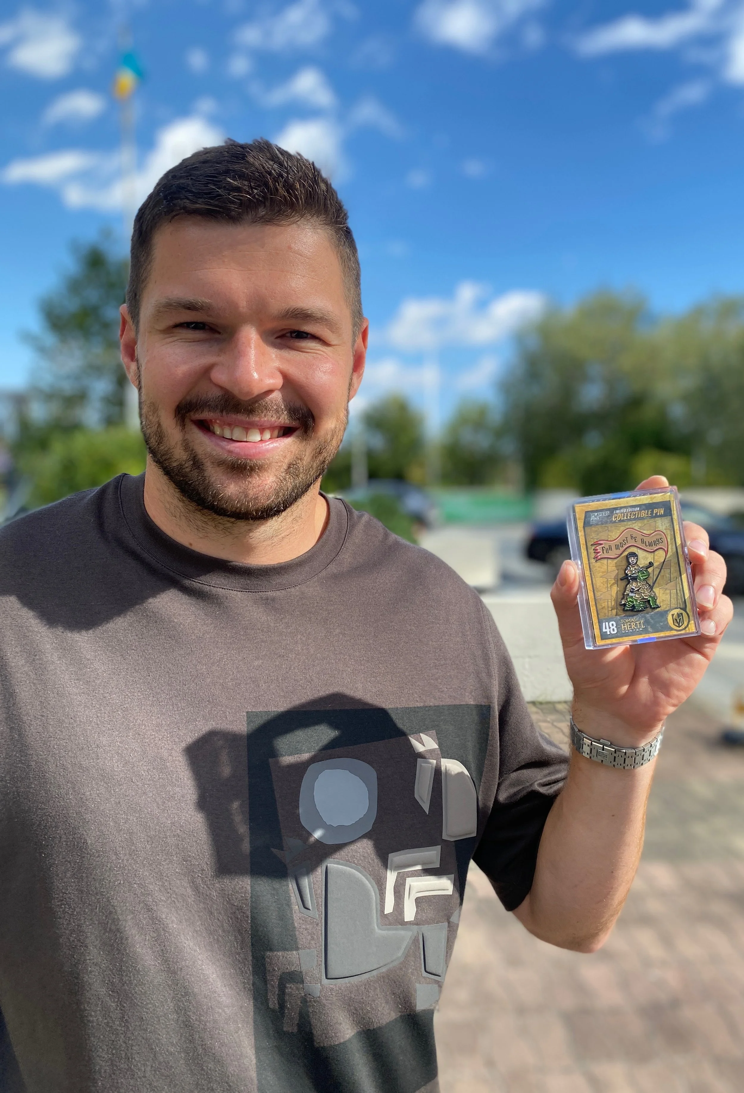 Tomas Hertl Participates in NHL European Player Media Tour