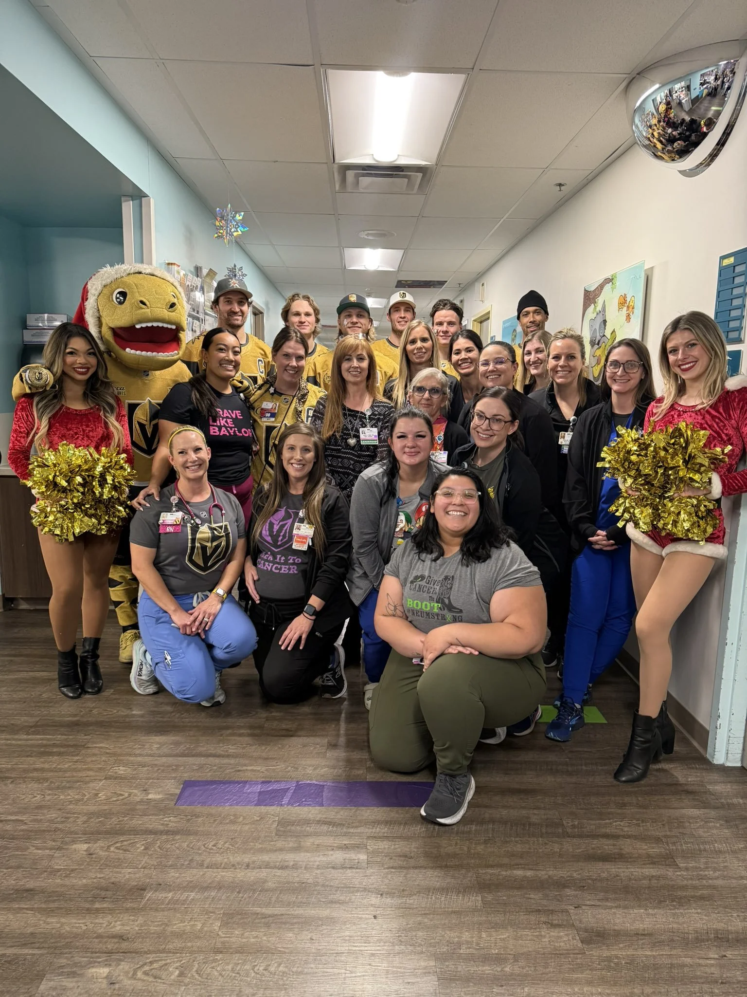 12 Knights of Giving: VGK Hospital Visits