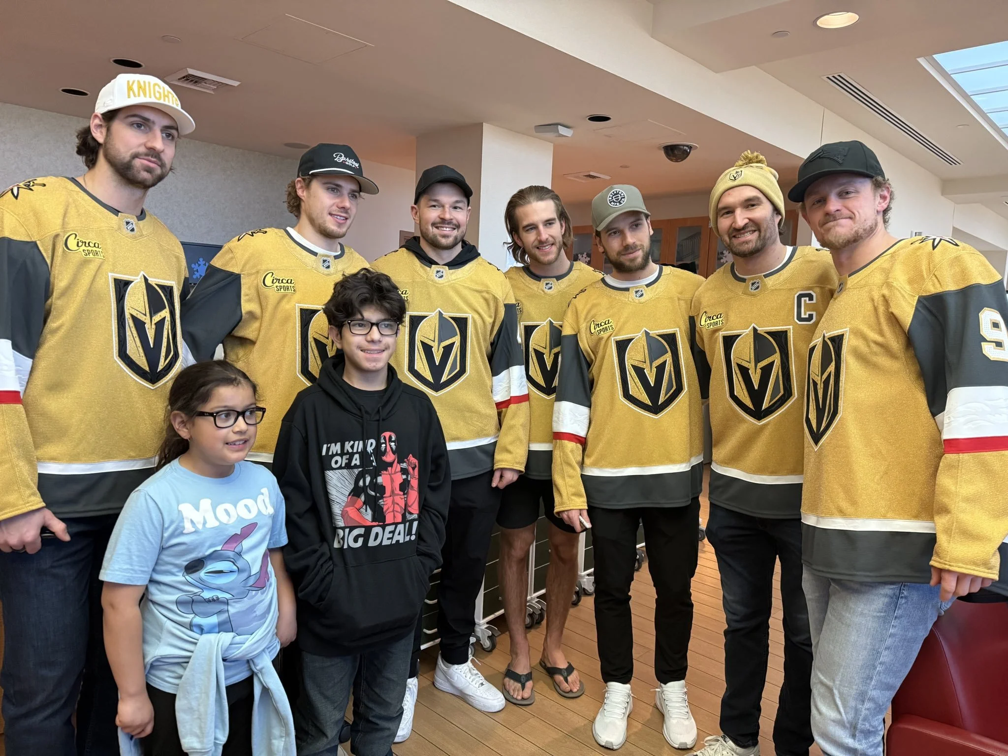 12 Knights of Giving: Cure 4 The Kids Holiday Visit