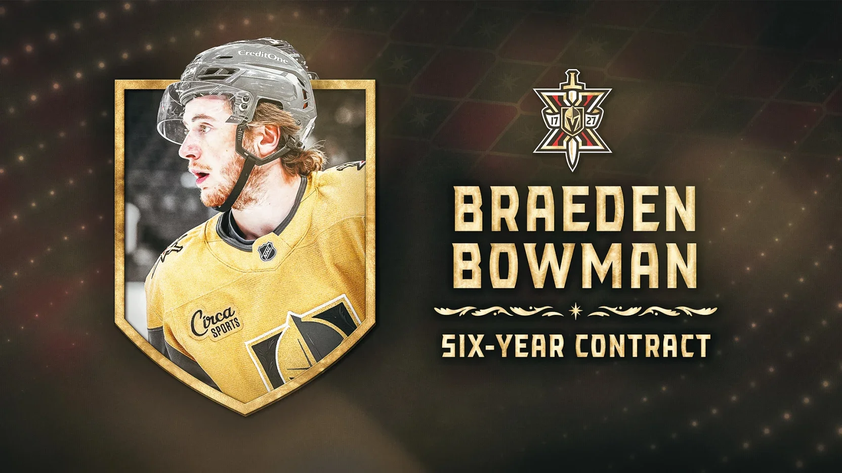 Braeden Bowman Signs Six-Year Contract Extension ✍️
