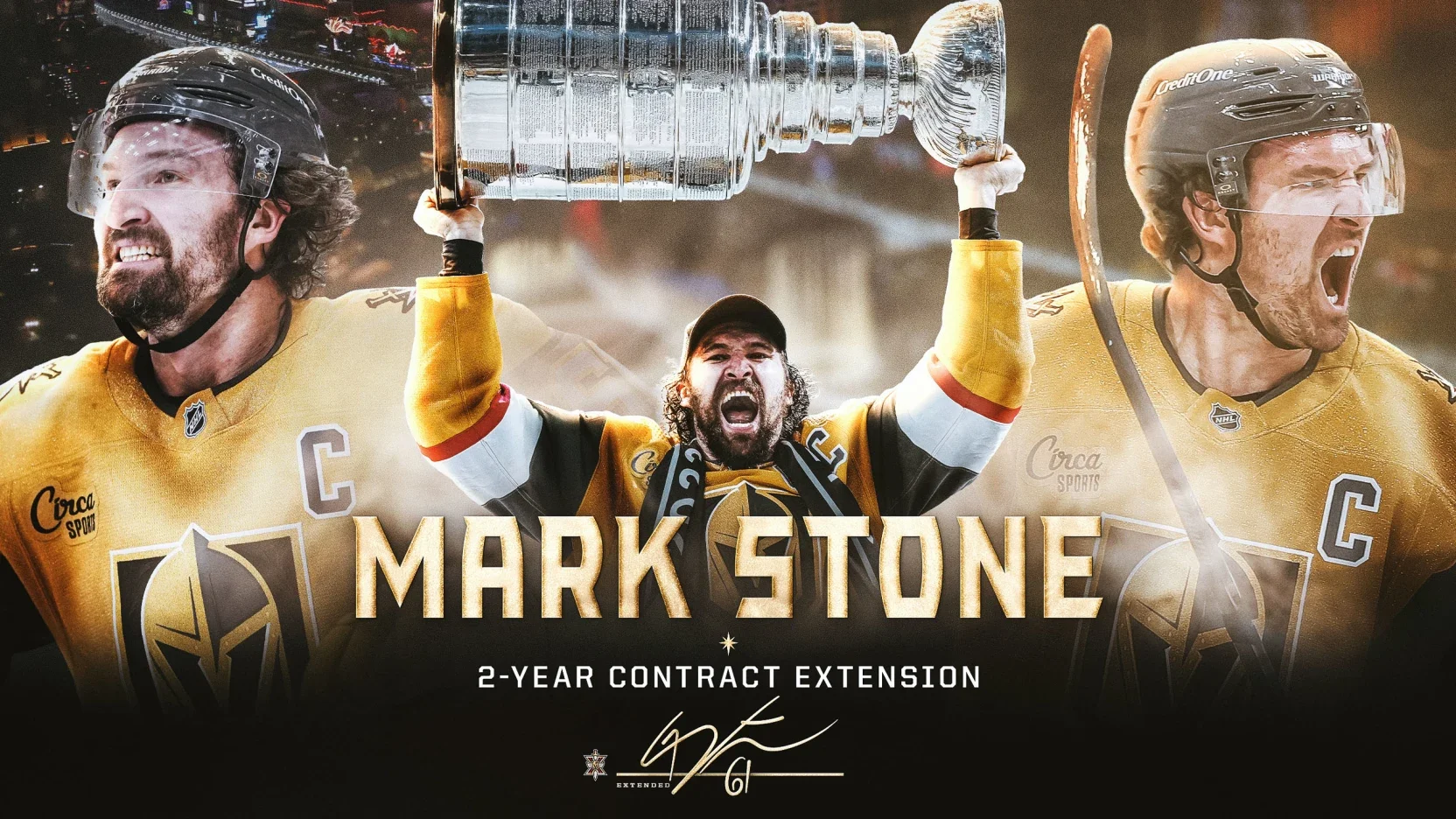 Mark Stone Signs Two-Year Contract Extension 🗿✍️