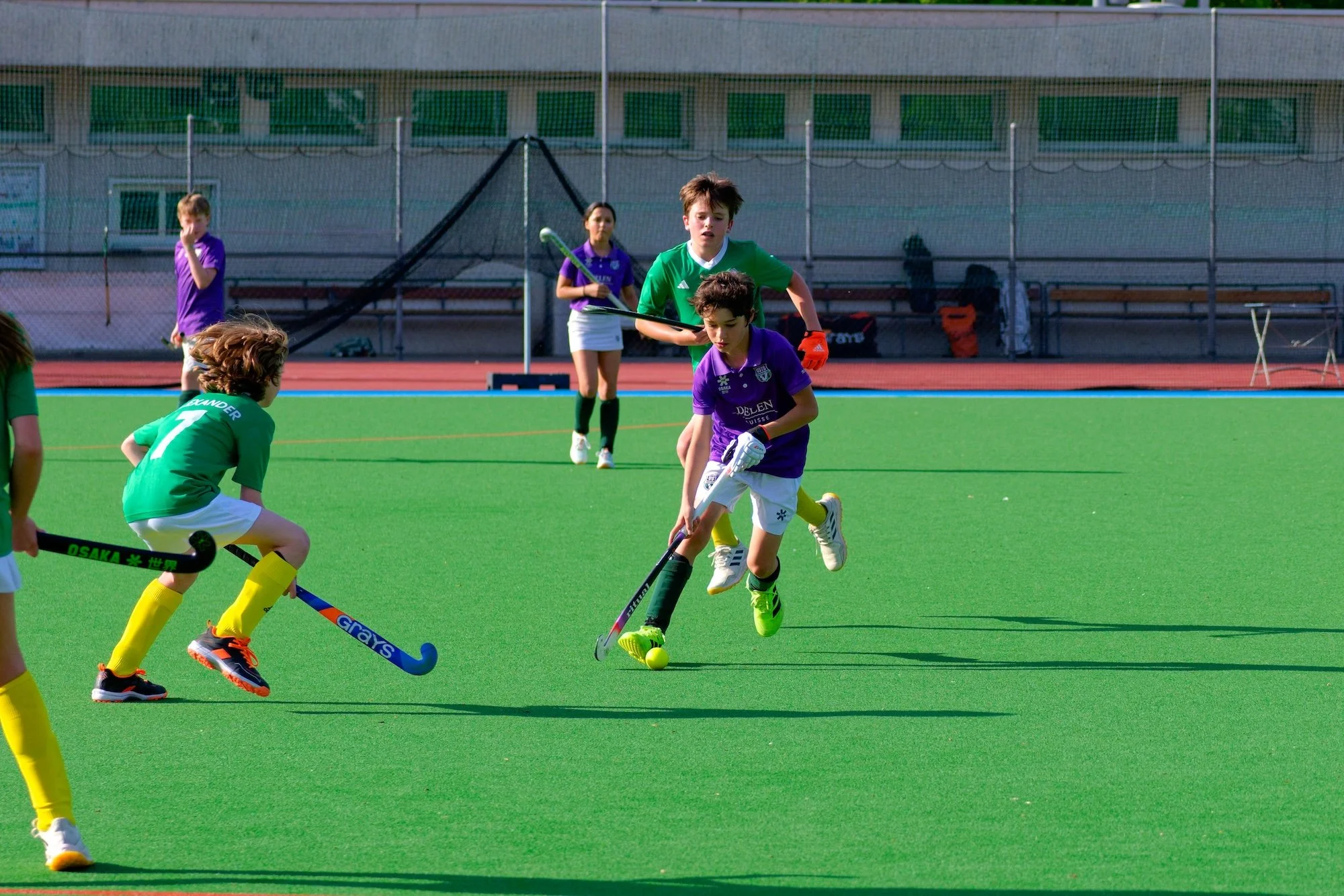Soleil, hockey et bonne humeur