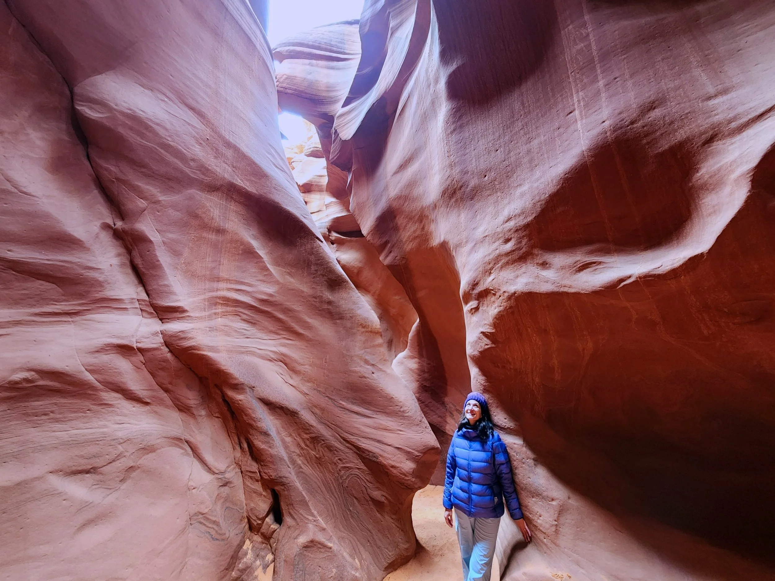 Standing in the slot canyon, telling you I am the principal designer I say I am and here is the proof.